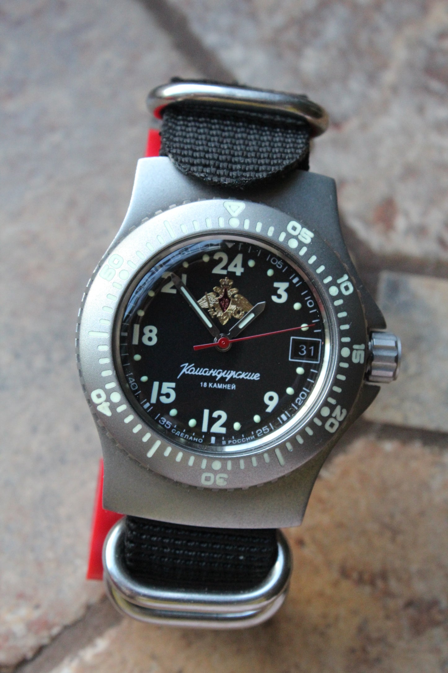Vostok Komandirsky Mechanical Automatic Russian wrist watch 280193