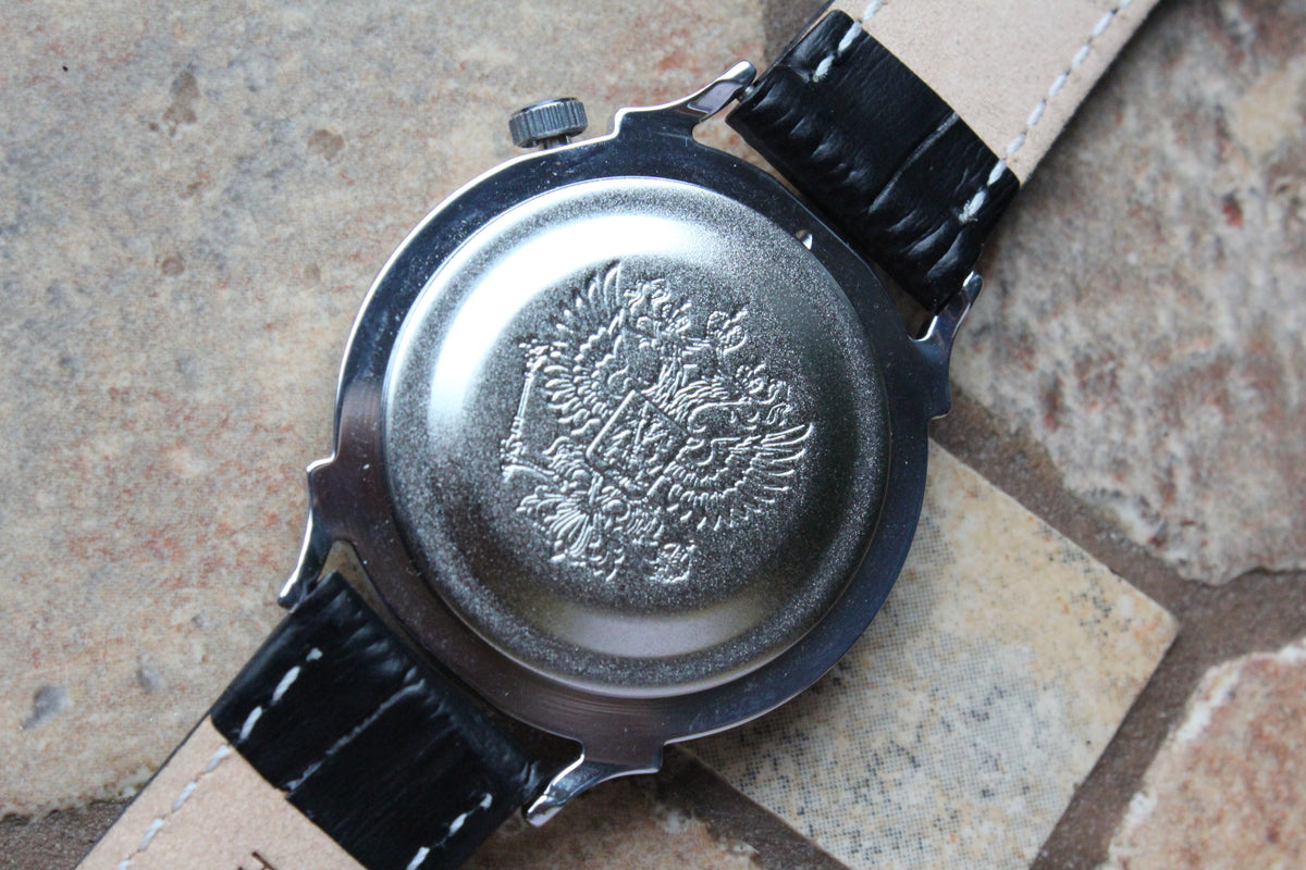 Vostok 581882 - engraved case back