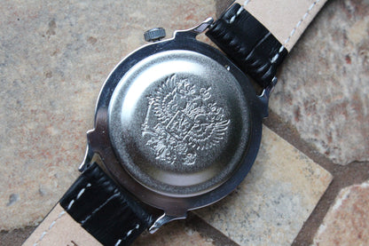 Vostok 581882 - engraved case back