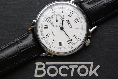 Vostok 581882 - alternate dial and case detail
