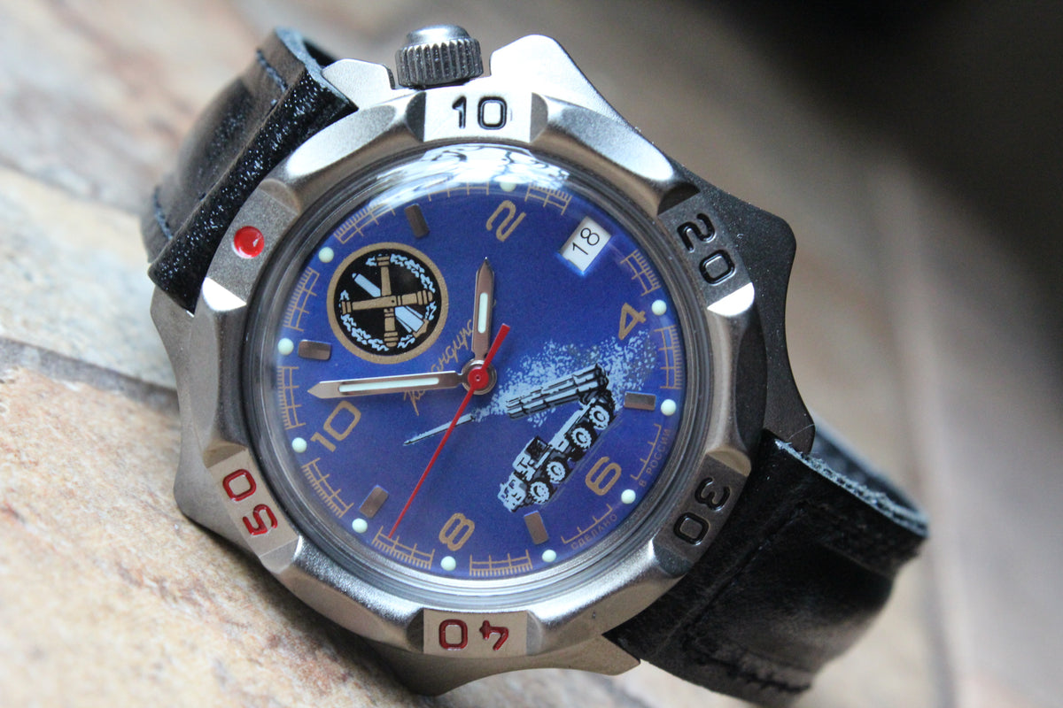 Vostok 536772 - dial detail