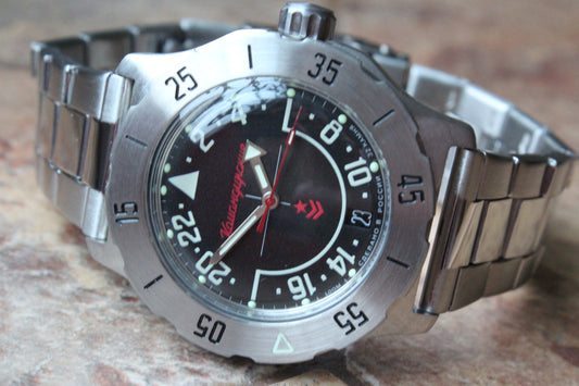 Vostok Komandirsky Mechanical Automatic Wrist Watch K-35 350617