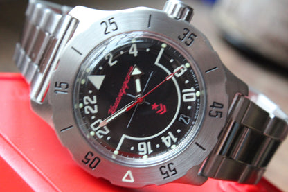 Vostok Komandirsky Mechanical Automatic Wrist Watch K-35 350617