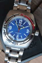 Load image into Gallery viewer, Russian Mechanical Automatic Wrist Watch VOSTOK AMPHIBIAN DIVER 090659
