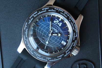 Vostok Mechanical Automatic Wrist Watch Diver 24 Hour 13027A