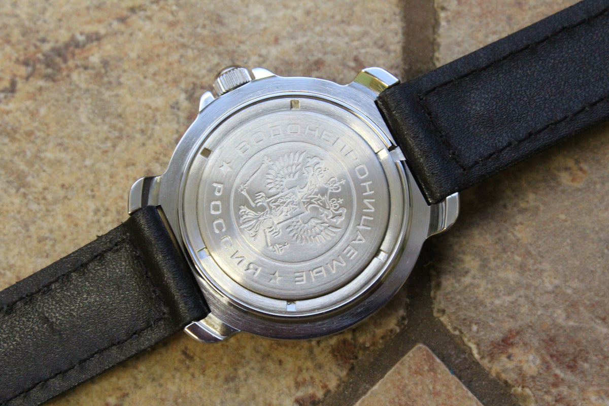 Vostok Komandirskie 811873 - engraved case back