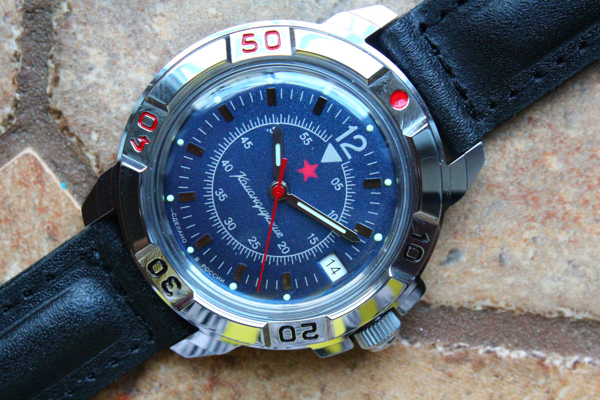 Vostok Komandirsky Mechanical Manual Winding Watch 431398