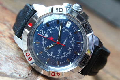 Vostok Komandirsky Mechanical Manual Winding Watch 431398