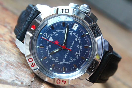 Vostok Komandirsky Mechanical Manual Winding Watch 431398
