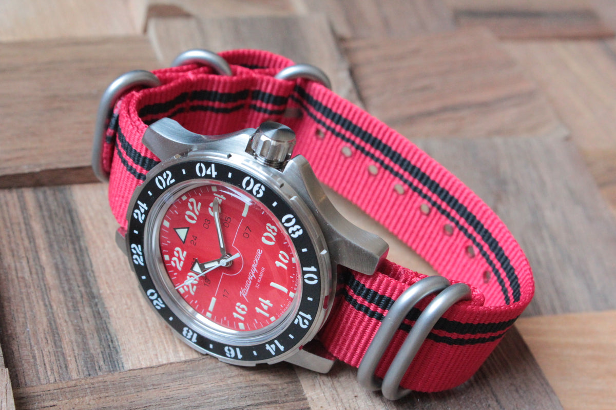 Vostok Komandirskie Automatic 24-Hour Watch 18009B