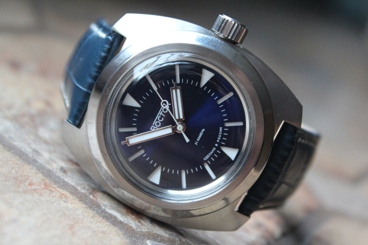 Vostok Amphibia Automatic Watch 170549, alternate front view