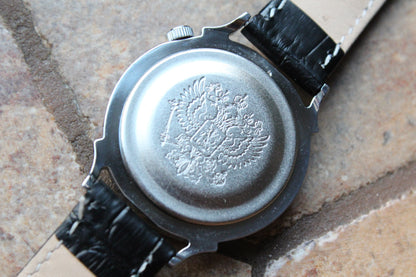 Vostok 581881 - engraved case back