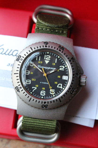 Vostok Komandirsky Mechanical Automatic Russian wrist watch 280683