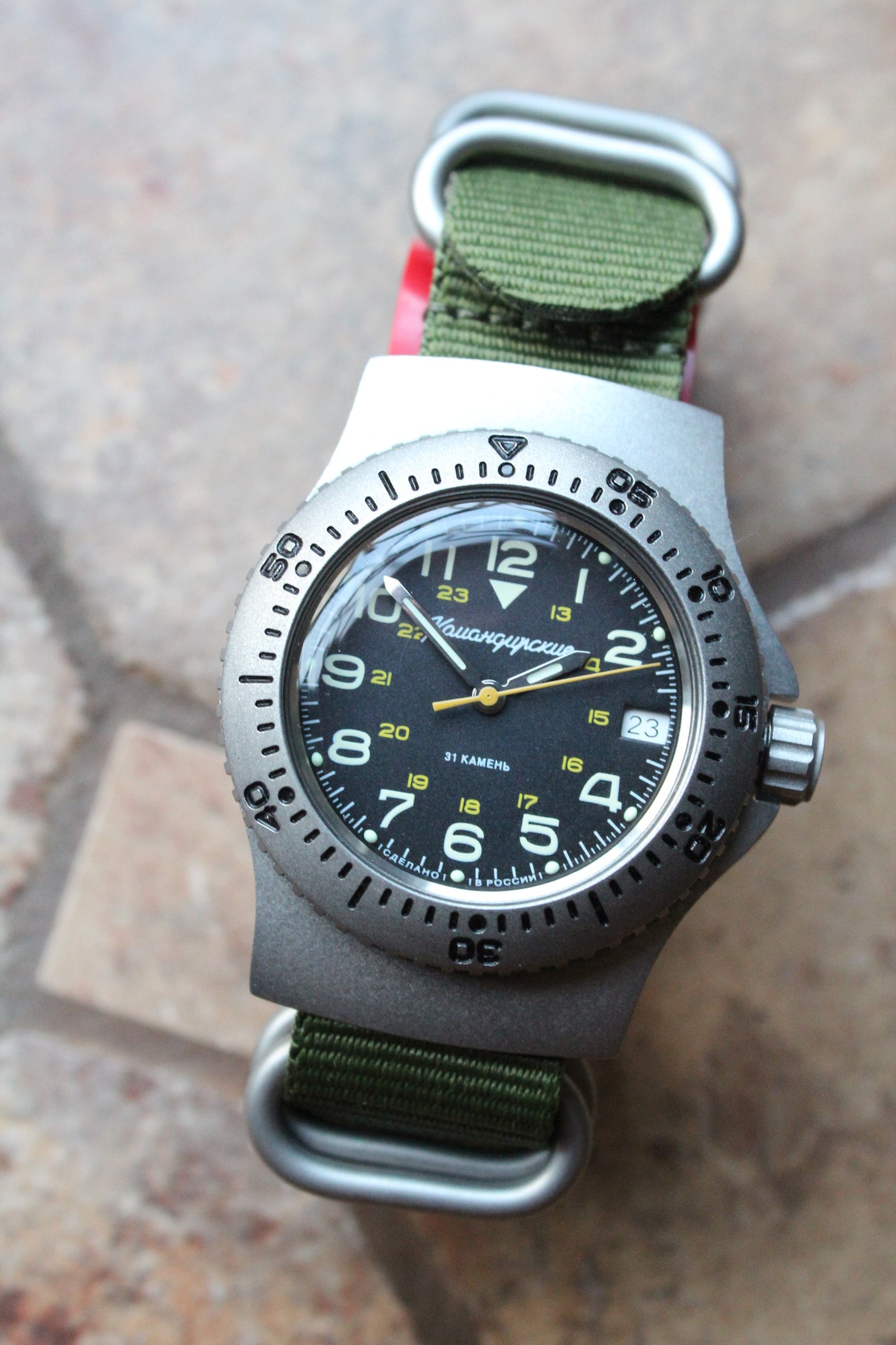 Vostok Komandirsky Mechanical Automatic Russian wrist watch 280683