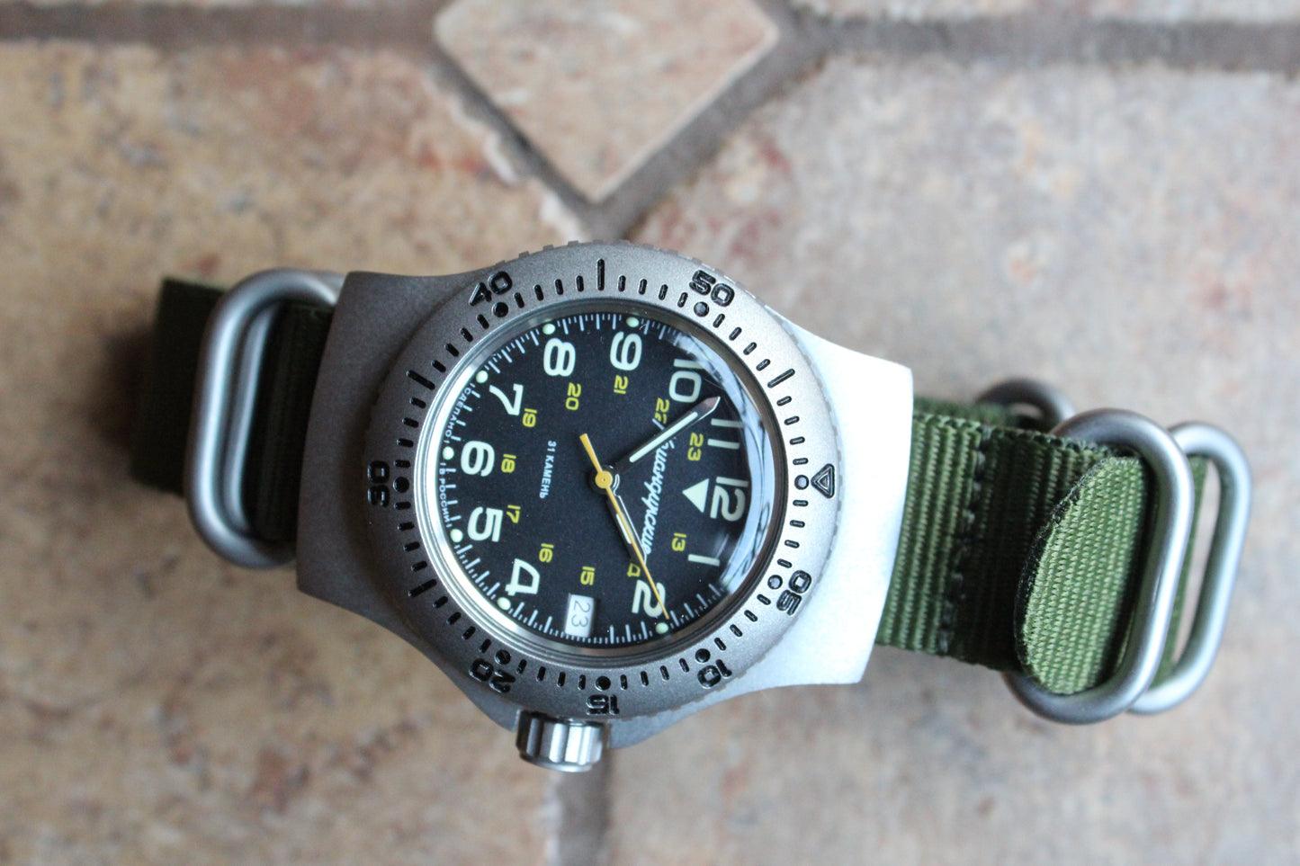 Vostok Komandirsky Mechanical Automatic Russian wrist watch 280683