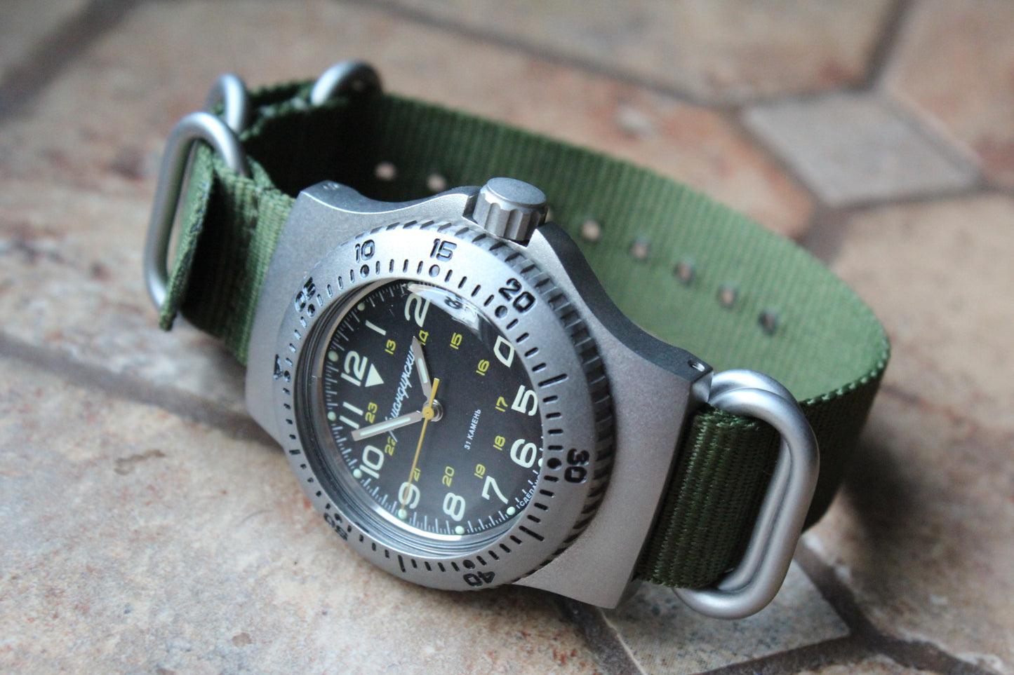 Vostok Komandirsky Mechanical Automatic Russian wrist watch 280683