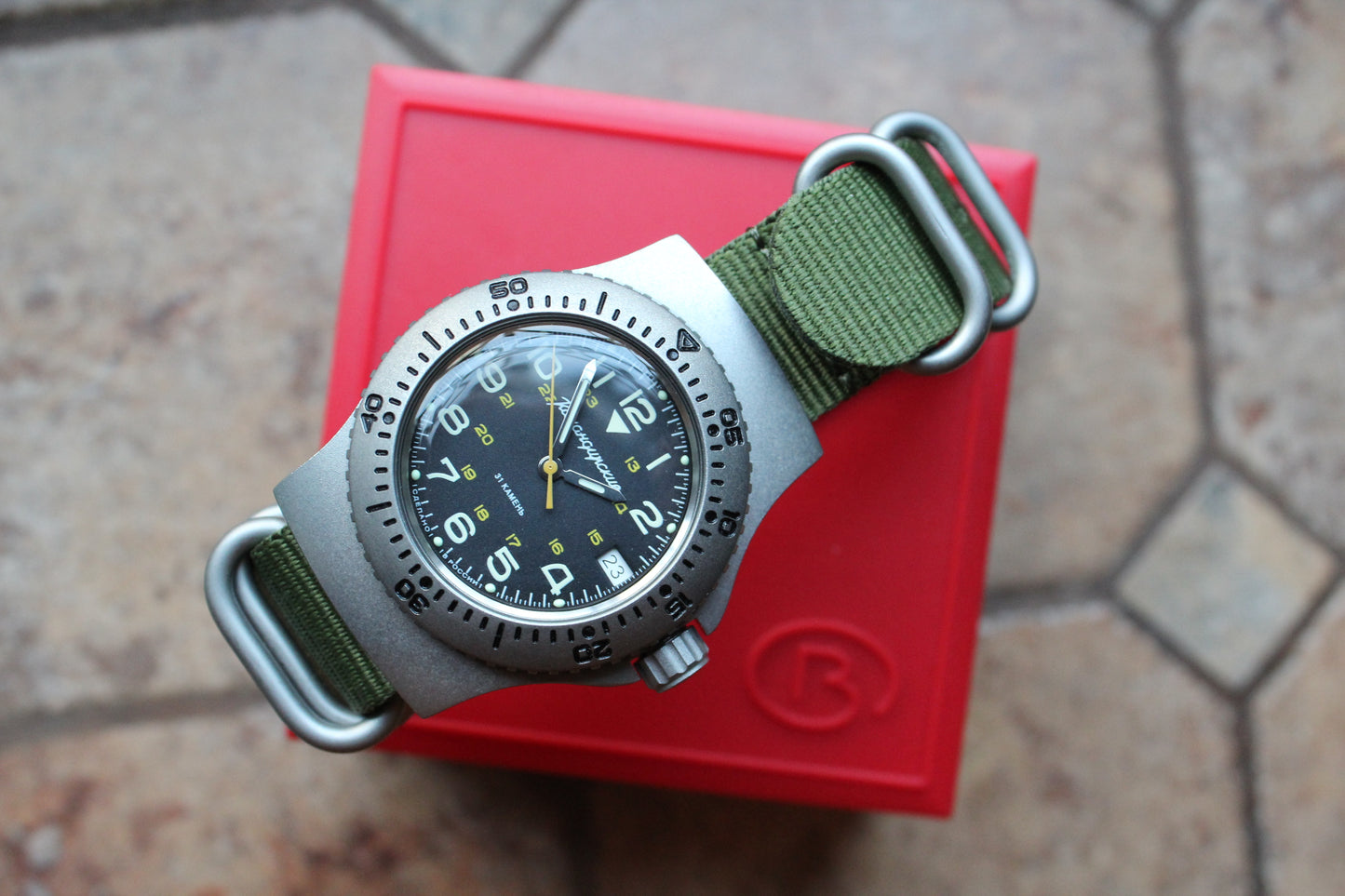 Vostok Komandirsky Mechanical Automatic Russian wrist watch 280683