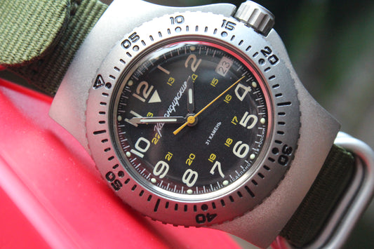Vostok Komandirsky Mechanical Automatic Russian wrist watch 280683