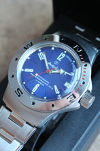 Load image into Gallery viewer, Vostok Amphibian Auto Mechanical Diver Wrist Watch 060358
