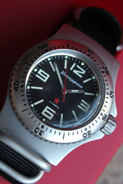 Vostok Komandirsky Automatic Russian wrist watch 280680
