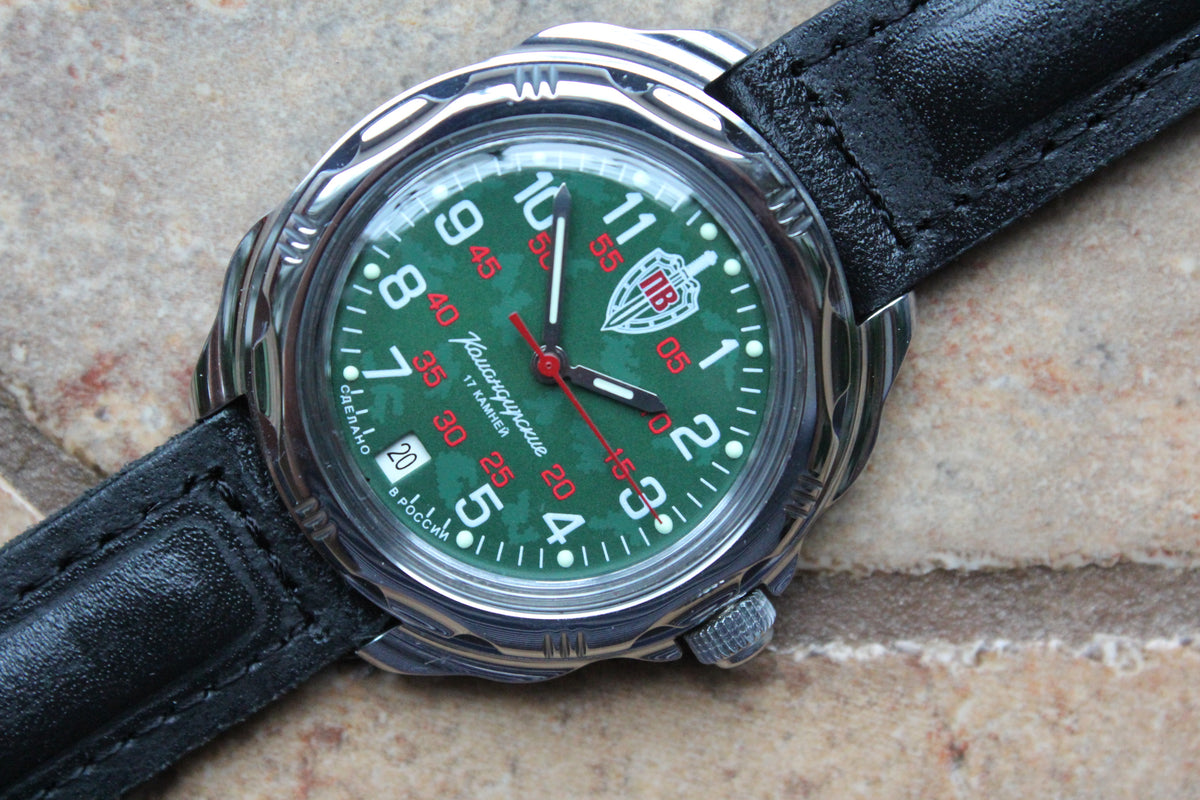 Vostok Komandirskie 211950 — dial detail