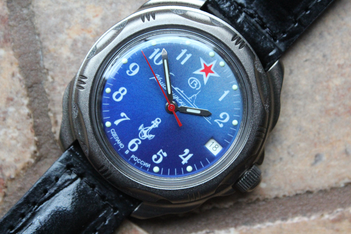 Vostok Komandirskie 216289 — dial detail