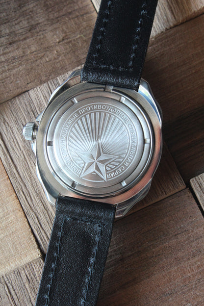 Vostok Komandirskie 21118B — case back
