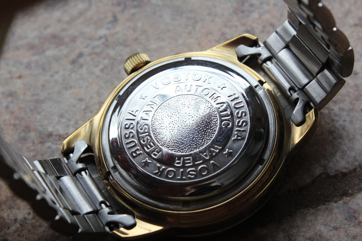 Vostok Partner 299097 - engraved case back
