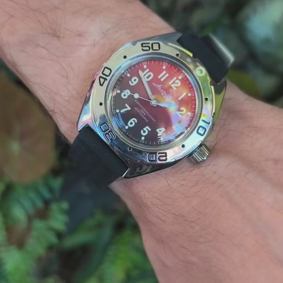 Vostok Amphibia 67069B - video of the actual watch