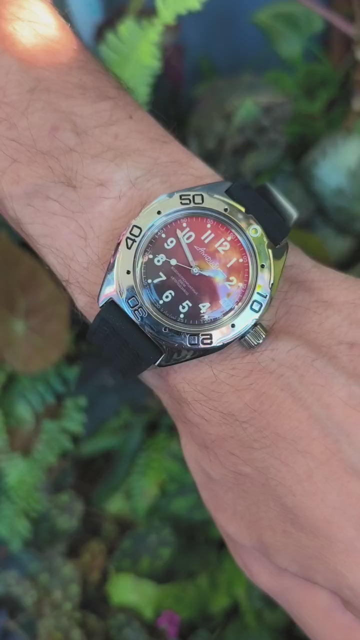 Vostok Amphibia 67069B - video of the actual watch