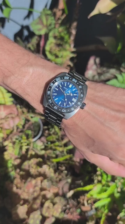 Vostok Amphibian Mechanical Automatic Wrist Watch Diver Scuba Dude 17004B