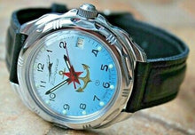 Load image into Gallery viewer, Vostok Komandirsky Russian Military Wrist Watch # 211084 NEW
