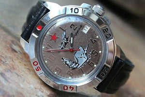 Vostok Komandirsky Military Wrist Watch # 431402 NEW