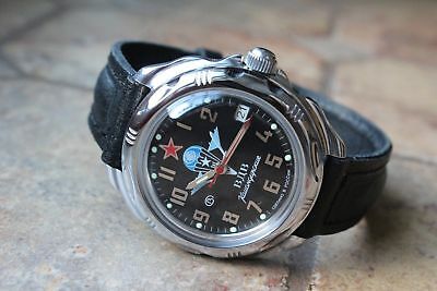 Vostok Komandirsky Russian Military Wrist Watch # 211288 NEW