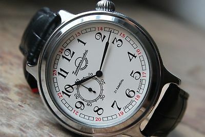Vostok Komandirsky Auto Russian K-43 Retro wristwatches # 550930 New