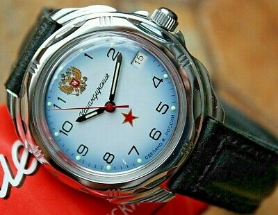 Vostok Komandirsky 211323 Mechanical Classic Russian Military Wrist Watch