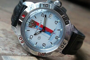 Vostok Komandirsky Military Wrist Watch # 431330 NEW