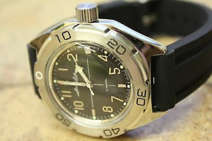 Russian Mechanical Automatic Wrist Watch VOSTOK AMPHIBIAN DIVER 670921