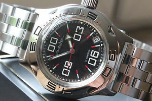Russian Mechanical Automatic Wrist Watch VOSTOK AMPHIBIAN DIVER 100843