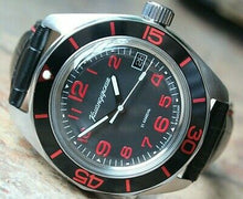 Load image into Gallery viewer, Vostok Komandirsky 030786 Russian Mechanical Automatic Military Wrist Watch Red

