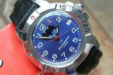 Load image into Gallery viewer, Vostok Komandirsky Russian Military Mechanical Wrist Watch GRU Bat # 431874 NEW
