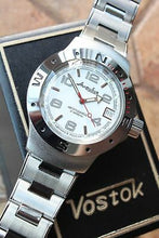 Load image into Gallery viewer, Vostok Amphibian Auto Mechanical diver wrist watch 060434
