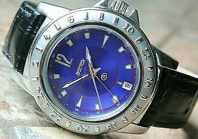 Russian Mechanical Automatic Wrist Watch Vostok Megapolis Rare 690132