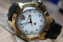 Load image into Gallery viewer, Vostok Komandirsky Military Wrist Watch # 439322 NEW
