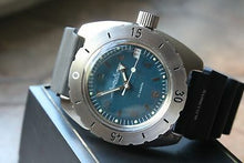Load image into Gallery viewer, Russian Automatic Wrist Watch VOSTOK AMPHIBIAN DIVER Rubber Band 150367-R1
