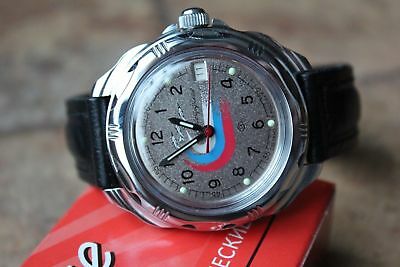 Vostok Komandirsky Russian Military Wrist Watch # 211562 NEW
