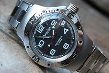 Load image into Gallery viewer, Vostok Amphibian Auto Russian diver wrist watch 060433
