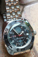 Load image into Gallery viewer, Russian Mechanical Automatic Wrist Watch VOSTOK AMPHIBIAN DIVER 710526
