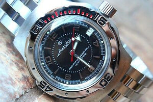 Russian Mechanical Automatic Wrist Watch VOSTOK AMPHIBIAN DIVER 160355