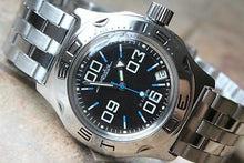 Load image into Gallery viewer, Russian Mechanical Automatic Wrist Watch VOSTOK AMPHIBIAN DIVER 100844
